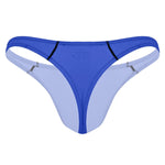 3 Pack Men's Low-Rise U-Pouch & Thin Edging Sporty Cut Thongs