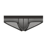 3 Pack Men's Seamless Comfort Second-Skin Feel Fabric Briefs
