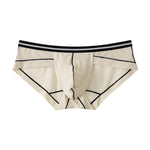 3 Pack Men's Semi-Transparent Comfortable Soft Skin-Friendly Minimalist Briefs