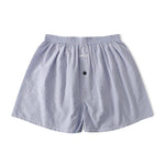 3 Pack Men's Striped Print Relaxed Fit & Breathable Lounge Home Shorts