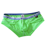 3 Pack Sexy Fashion Ice Silk Solid Color Men's Briefs