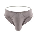 2 Pack Men's Low Rise Back Hollow 3D U-convex Large Pouch T-Back Briefs