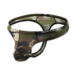 3 Pack Men's Camouflage Edgy Snug Fit Cooling Airflow Thongs