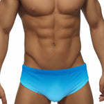 Men's Moisture-Wicking Stretch Fit Comfy Waistband Swim Briefs