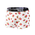 4 Pack Men's Bold Prints Mid-Rise Seamless Comfort Trunks