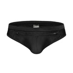 Men's Zippered Pocket Swim Brief And Trunk