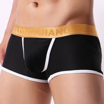 Men's U Convex Pouch Trunks With Functional Fly