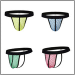 3 Pack Men's Mesh Breathable Supportive Pouch Lightweight Thongs