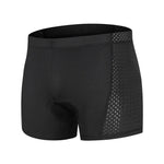 Men's Foam & Silicone Gel Padding High-Stretch Cycling Style Activewear Tights
