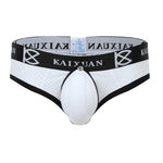 2 Pack Men's Breathable Mesh Removable U-Shaped Pocket Thongs