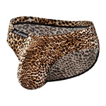 Men’s Sexy Leopard Print Pouch Briefs