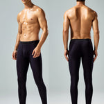 Seobean Men's Thin Autumn and Winter Essential Thermal Underwear Long Pants