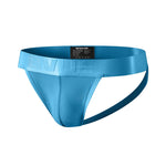 2 Pack Men's Feather-Soft Texture Breathable Sexy U-Pouch Lifting Effect Jockstraps