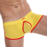 2 Pack Men's Ultra-Soft Modal Low-Rise Comfy Waistband Odor-Control Trunks