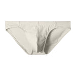 3 Pack Men's Solid Color Minimalist Style Breathable Cotton Briefs