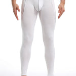 Men's Thermal Pants Bamboo Fiber Casual Thermal Pants