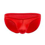 3 Pack Men's U-Pouch & Low-Rise Solid Color Sexy Briefs