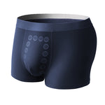 4 Pack Men's Mid-Rise Cotton Antibacterial Breathable Trunks