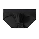 3 Pack Men's Solid Color Large U-Pouch Sporty Cut Odor-Resistant Soft Briefs