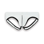 3 Pack Men's Breathable Mesh Ice Silk Sexy Stretch Fit Jockstrap