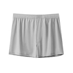 3 Pack Men's Solid Color Thin Breathable Odor-Control Seamless Boxer Briefs