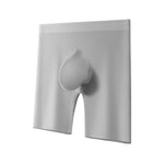 2 Pack Men's Ice Silk Anti-Chafing Quick-Dry Seamless Midway Briefs