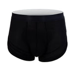 3 Pack Men's Mid Waist Breathable Mesh Home Aloha Boxers