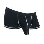 3 Pack Men's Ultra-Thin Cooling Large Supportive Pouch Breathable Low-Rise Trunks