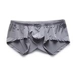 2 Pack Men's Stretch Fit Lightweight & Airy Solid Color Premium Comfy Trunks