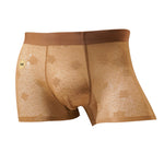 3 Pack Men's 3D Pouch Vintage Lace Jacquard Mulberry Silk Breathable Trunks