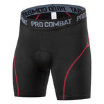 2 Pack Men's Shock-Absorbing Pad High-Stretch Sporty Activewear Tights