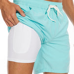 Men's Breathable Inner Pocket All-Day Freshness Board Shorts
