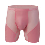 2 Pack Men's Casual Sports Transparent Mesh Midway Briefs