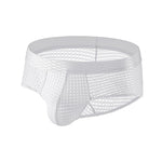3 Pack Men's Quick-Dry Mesh Low-Rise Briefs