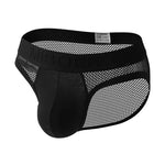 3 Pack Men's Comfortable Sport Fit High-Stretch Mesh Briefs