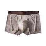 3 Pack Men’s Star Print Tie Dye Antibacterial Ice Silk Breathable Trunks