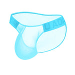 3 Pack Men's Semi-Transparent Comfortable High-Stretch Quick-Dry Bikini
