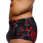 Men's Bold Prints Odor-Control Comfortable & Supportive Swim Briefs