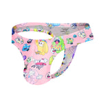 2 Pack Men's Low-Rise Sexy Print Thong