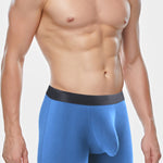 Men's Separate Big Pouch Long Boxer Briefs