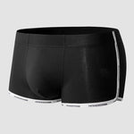 Men’s Letter Trim Applique Cotton Trunks