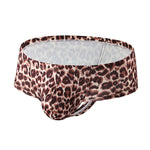 4 Pack Men's Breathable & Quick-Dry Printed U-Pouch Mesh T-Back Trunks