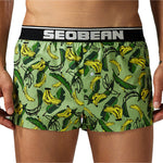 Men's Loose-Fit Printed Cotton Boxers