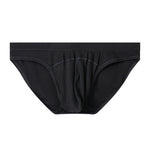 3 Pack Men's Sexy Threaded U-Shaped Briefs