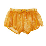 2 Pack Men's Breathable See-Through Hollow Design Loose-Fit Activewear Tops & Shorts