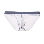 3 Pack Men's Cooling Airflow Second-Skin Feel Ice Silk Touch Briefs