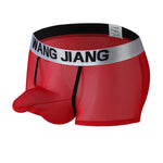 3 Pack Men's Supportive Large Pouch Ultra-Flexible Firm Support Soft-Bound Edges Trunks