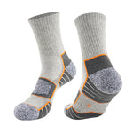 4 Pack Mid-Crew Thick Cushioned Sports Socks