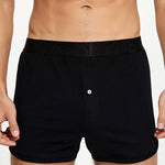 Men’s Knitted Boxers With Button Fly