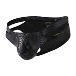 2-pack Men's Snake Print Hollow Briefs